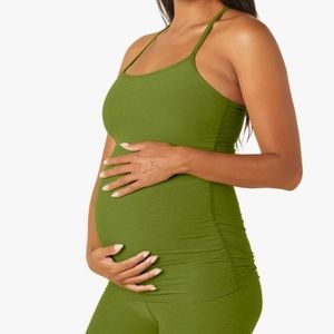 Spacedye Keep Your Cool Maternity Slim Racerback Tank